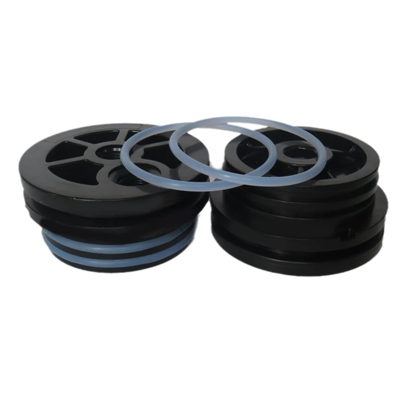 4040 membrana de aço inoxidável habitação tampa final 4 "tratamento de água membrana escudo fim capa tratamento de água acessórios