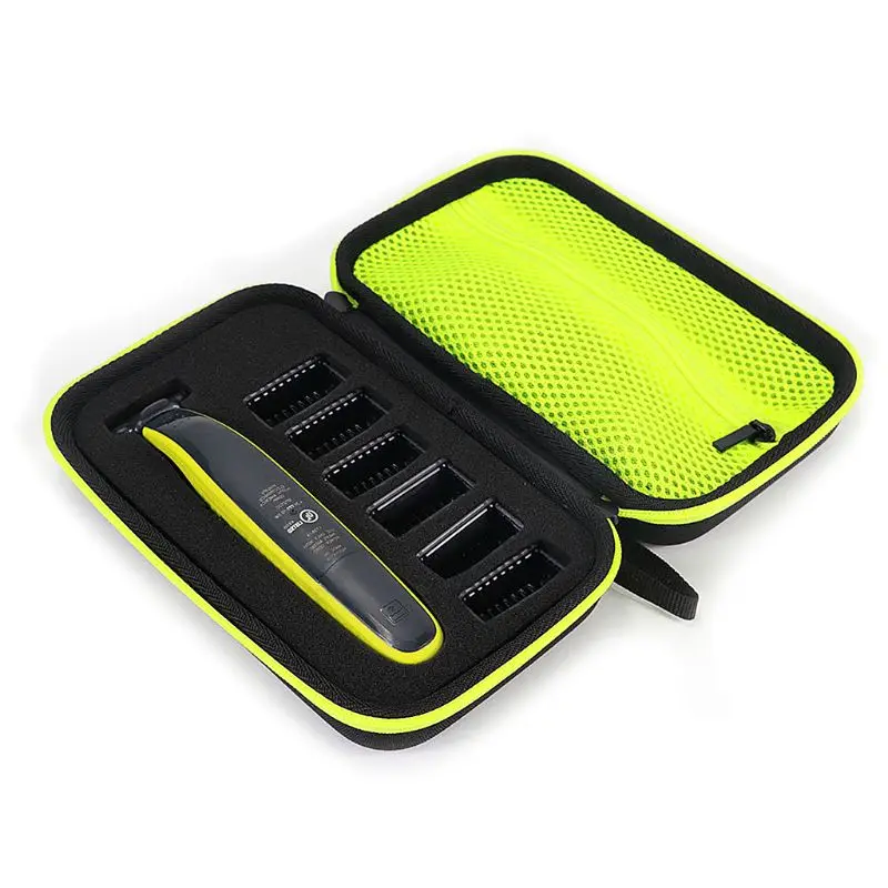 1pcs Electric Shaver Razor Box EVA Hard Case Trimmer Shaver Pouch Travel Organizer Carrying Bag for Philips Norelco One Blade QP