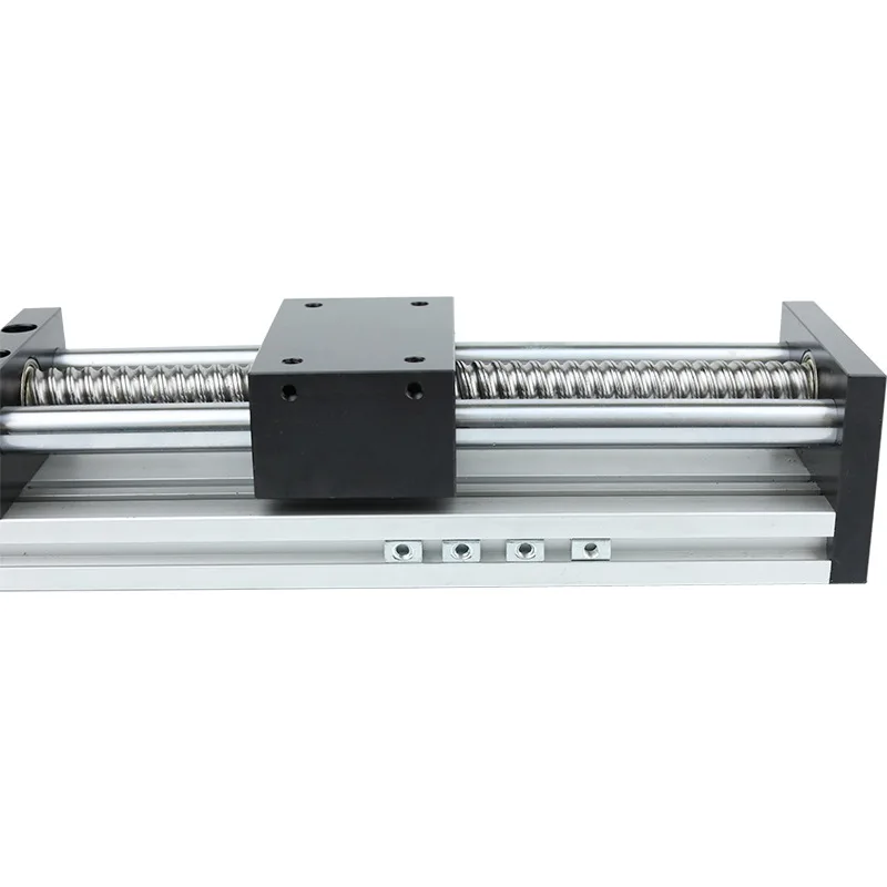 Imagem -05 - Eficaz Curso Cnc Guia Linear Stage Rail Movimento Slide Tabela Sfu1204 Sfu1605 Sfu1610 Bola Parafuso Atuador Módulo Xyz 50400 mm