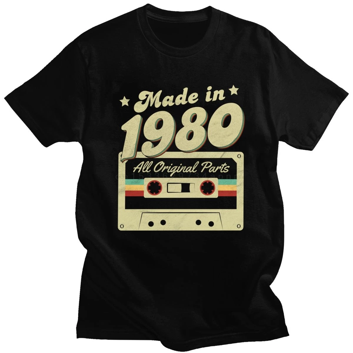 Männer Made In 1980 T 40th Geburtstag 40 Jahre Alten Schule Retro 80 T Hemd Jahrestag Baumwolle Top Kurze hülse T Einzigartige T-Shirt