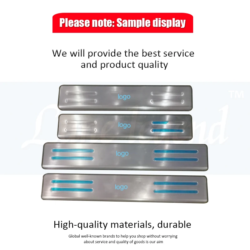 High quality stainless steel external Scuff Plate/Door Sill for Peugeot 3008 2013-2020 Car styling 2014 2015 2016 2017 2018 2019