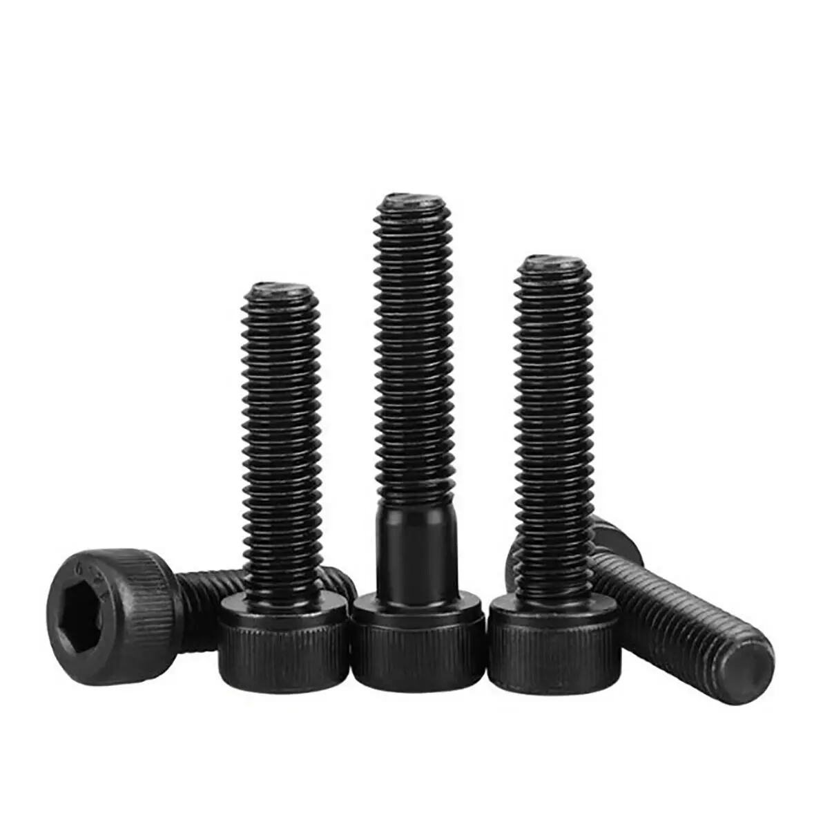 M8 Black Hex Hexagon Socket Cap Head Screws DIN912 Full/Half Thread Allen Bolts High Tensile Grade 12.9 Carbon Steel