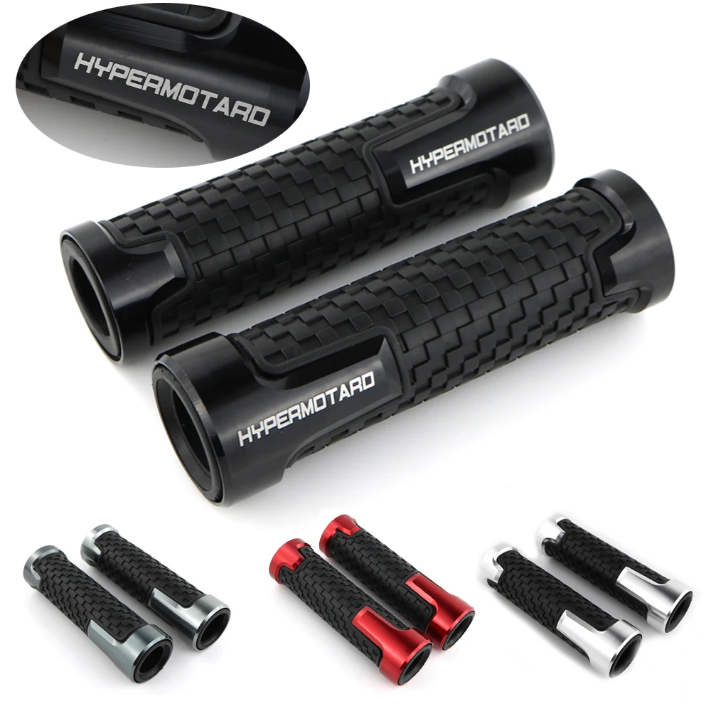 

Fit For Ducati HYPERMOTARD 1100/S/EVO SP 796 821 SP 821 Strada 939 Handlebar Handle Grips Motorcycle Aluminum None-Slip Rubber