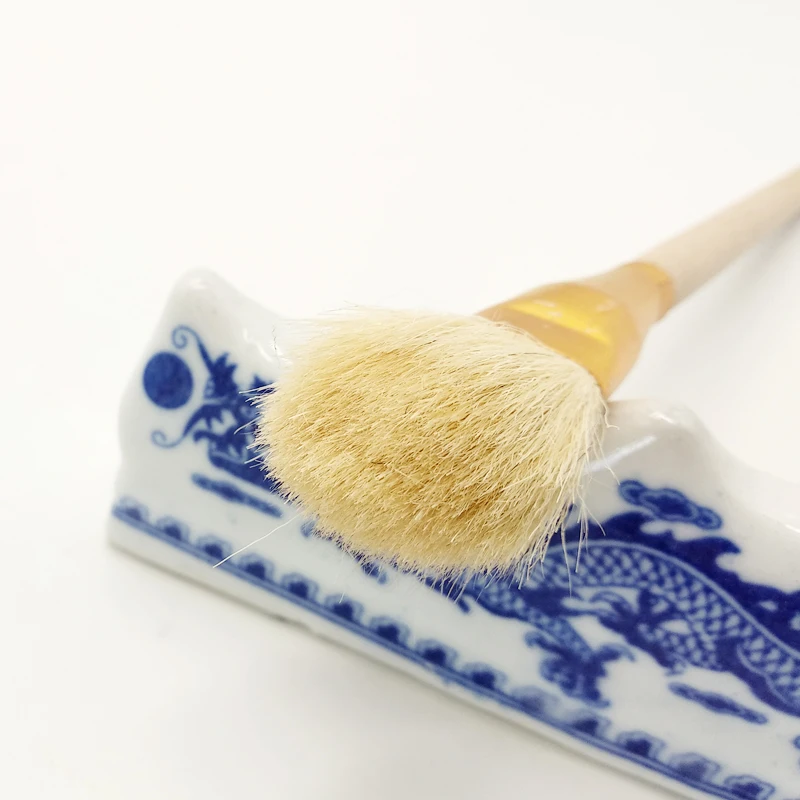 Ceramic Art Moisturizing Brush Ceramic Blank Tire Moisturizing Sweep Ash Brush Glaze Wool Brush Pottery Painting Tools