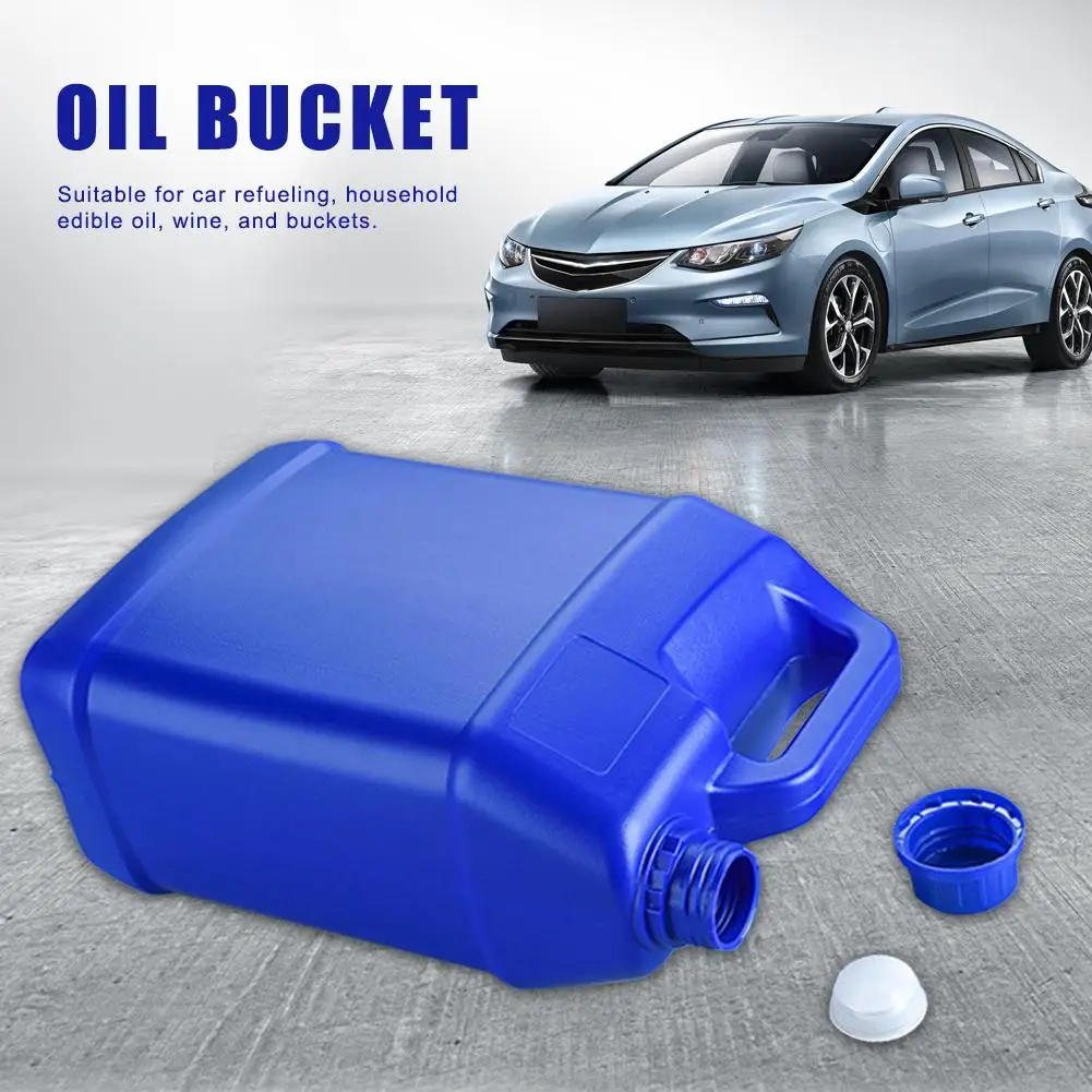 5L Portable Fuel Tank Plastic Gasoline Container Gasoline Oil Barrel Car Jerry Can Petrol Diesel Can  Gas Cans Gases Container