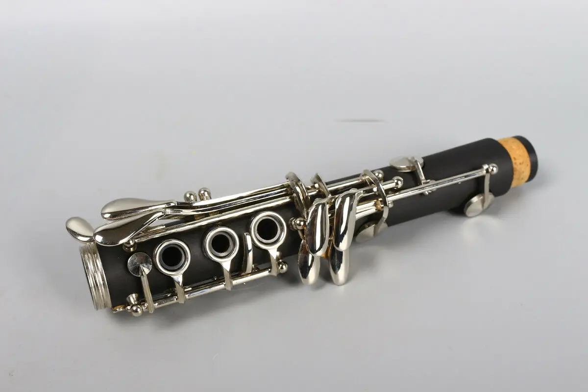 New C key Clarinet Ebonite Wood Nickel Plated Key With Case Advance Model