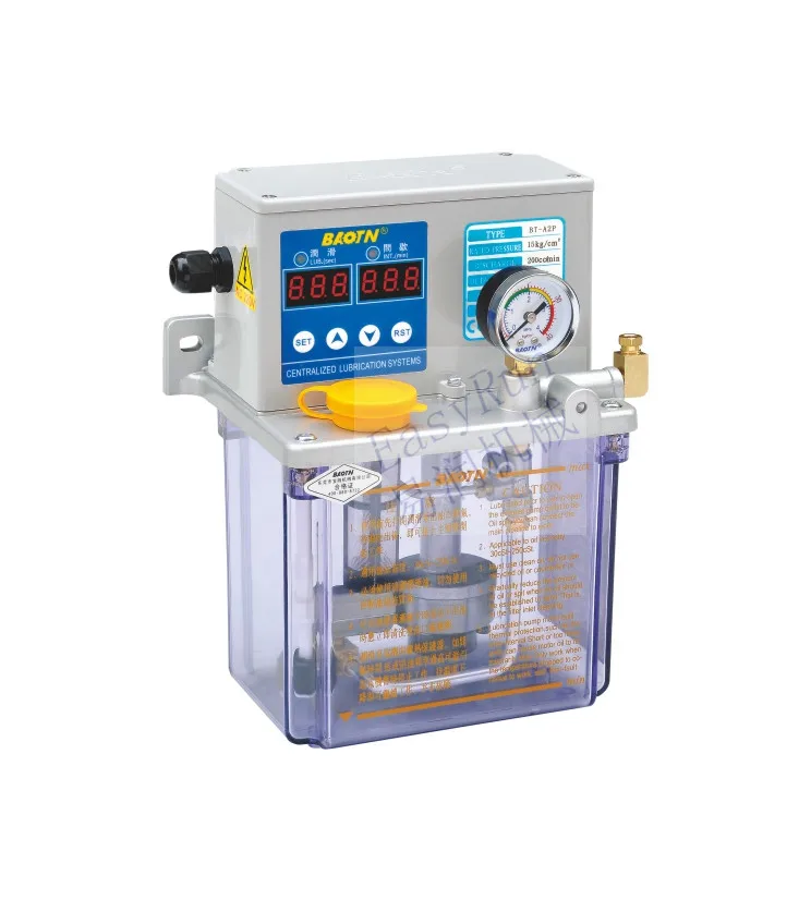 BT-A2P2OEM Lathe Machinery Lubrication Small Portable Gear Pump Central Lubrication System Used For Lathe Machine 2L
