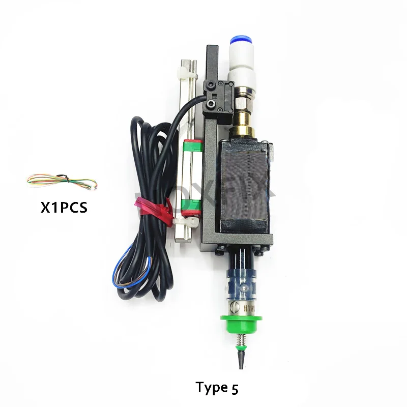 SMT HEAD Nema8 hollow shaft stepper for pick place head SMT DIY mountor 5mm special connector nozzle rotary joint