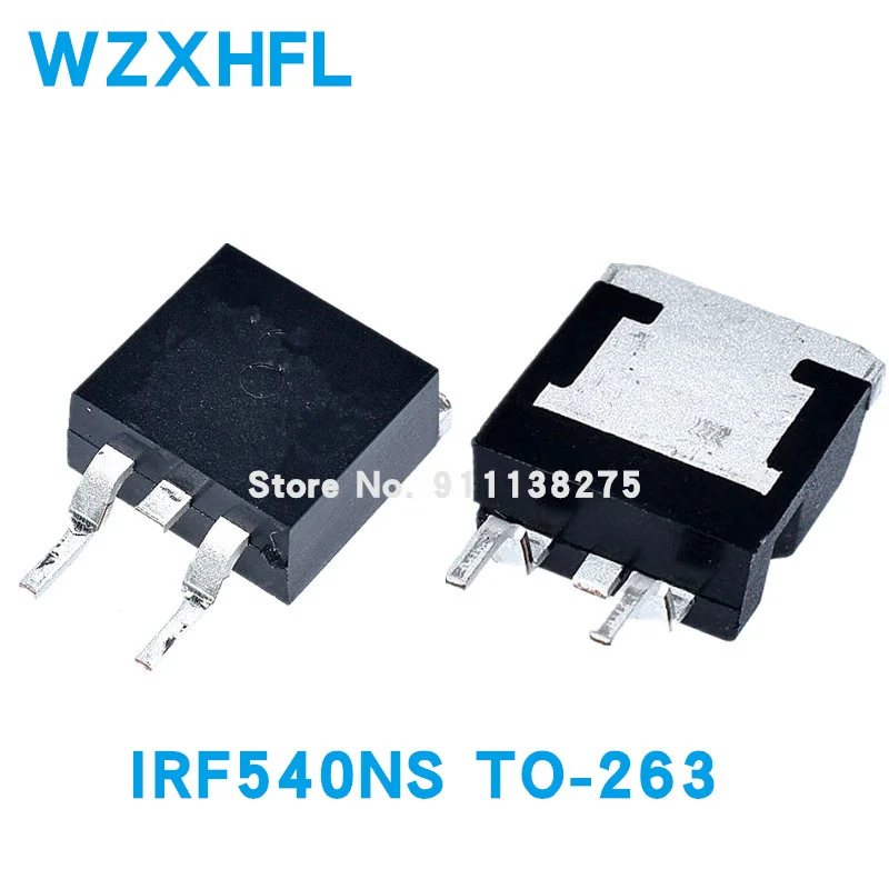 10PCS IRF540NSTRLPBF TO-263 IRF540NS TO263 F540NS IRF540N D2PAK 33A 100V SMD MOSFET new and original IC Chipset