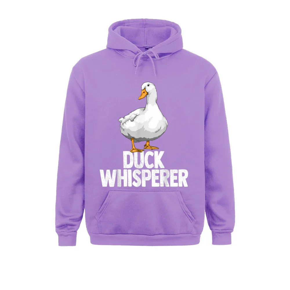 Crazy Duck Whisperer Funny Ducklings Farmers Gift Young Sweatshirts New Arrival Winter Long Sleeve Men Hoodies Hoods