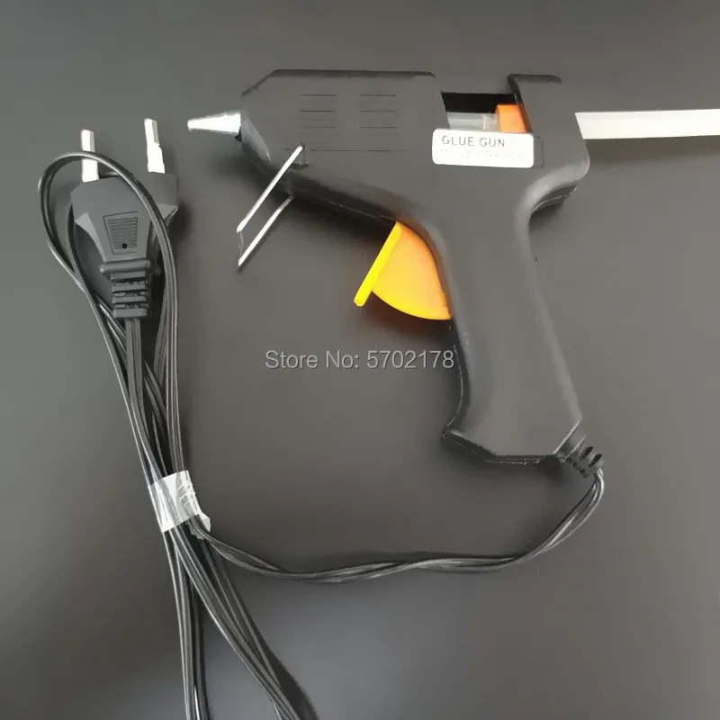 Mini pistolas de pegamento para manualidades, herramienta eléctrica de fusión en caliente, 20W, para uso doméstico e Industrial