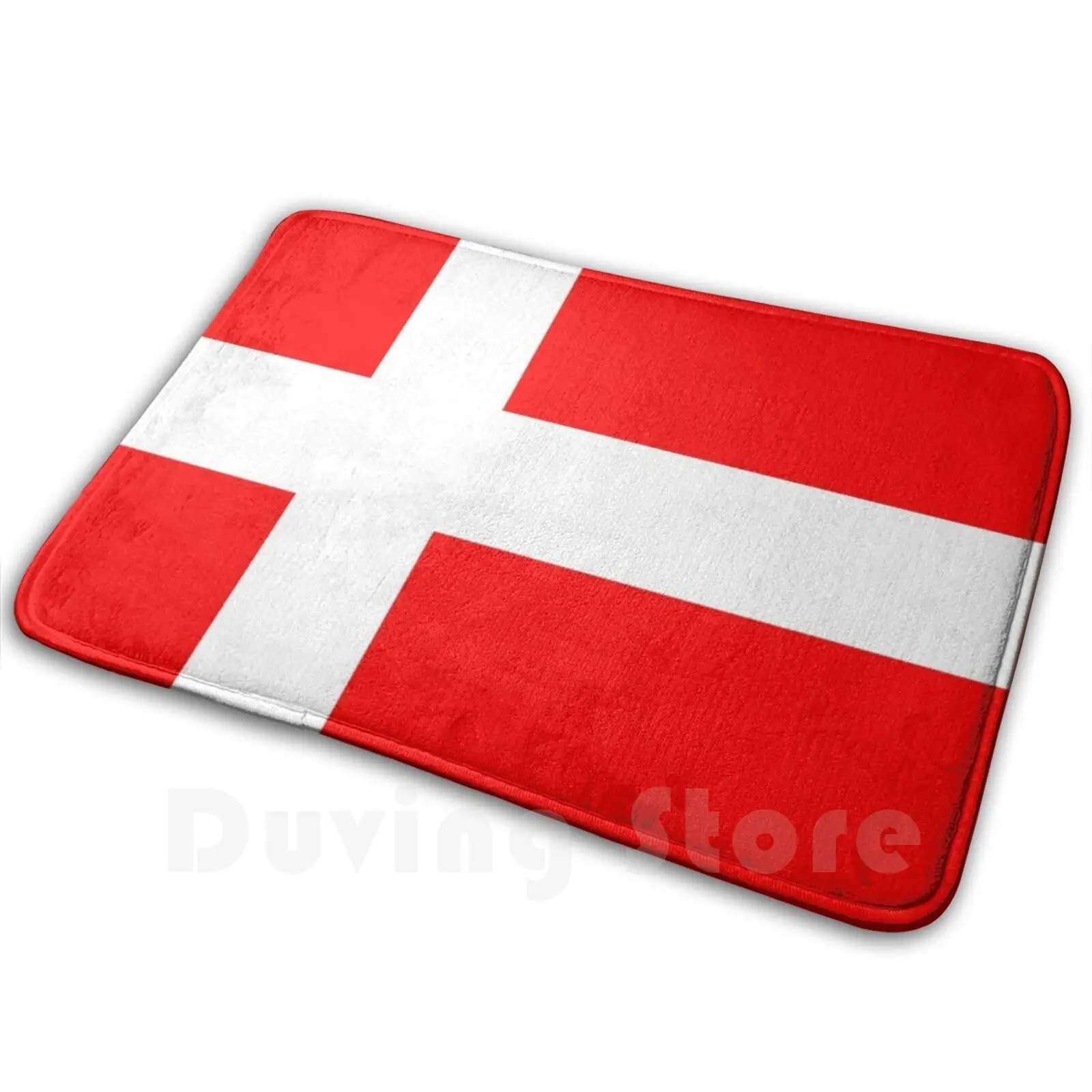 Denmark Flag Mat Ru…