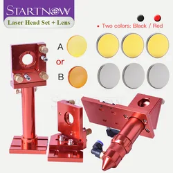 Startnow Laser Head Components Laser Focusing Lens & Mirror Integrative Fixture Mount Holder For CNC CO2 Engraver Metal Machine