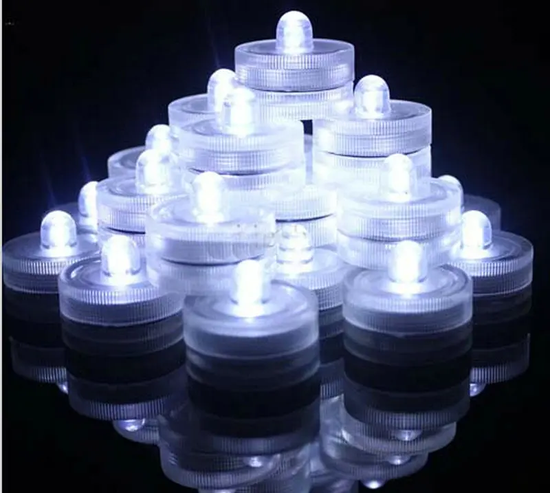 bateria operado luzes de cha led submersivel subaquatica a prova dteagua tealight casamento festa vaso floral led mesa luz peca central 01