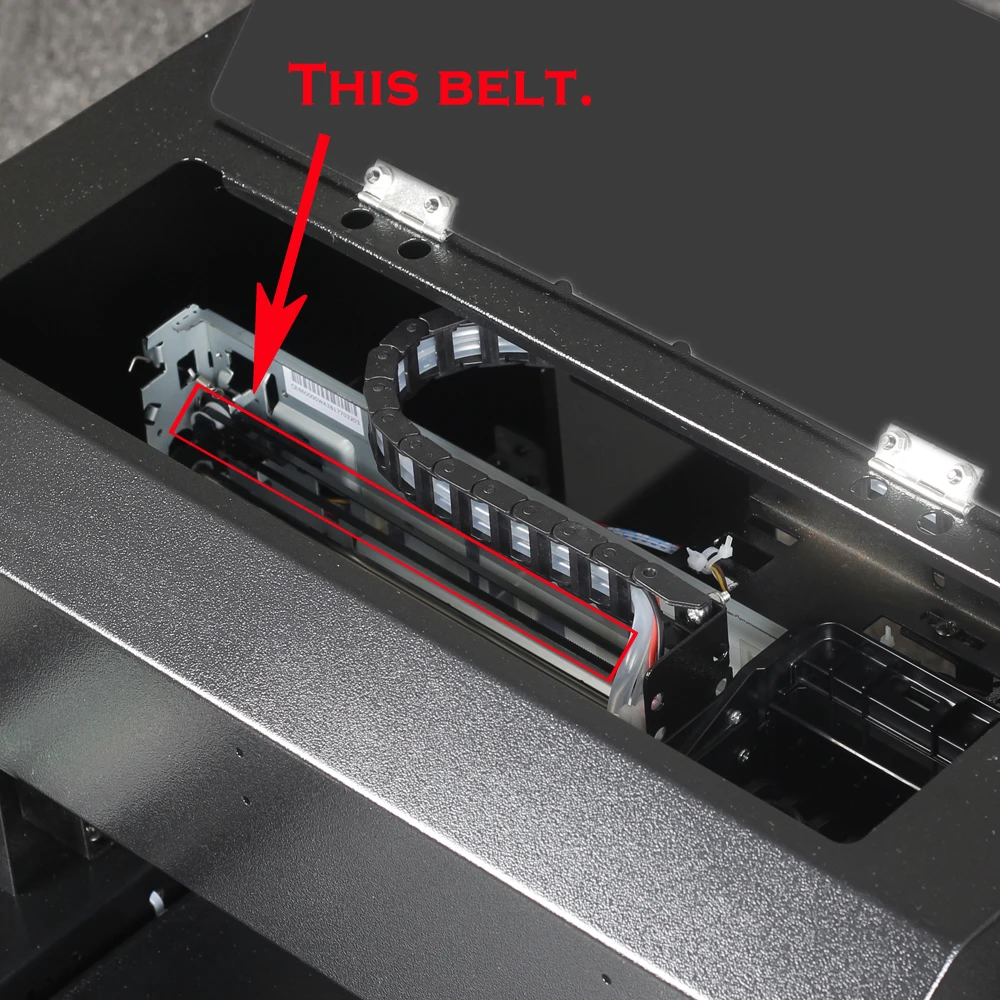 a4 uv printer Epson r330 L800 L801 l805 car belt conveyor unit belt guide above the transport unit motor belt