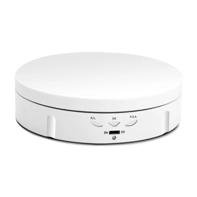 صندوق عرض مجوهرات دوار كهربائي عالي الطاقة ، قاعدة منظم مجوهرات ، قرص دوار لتغليف المجوهرات