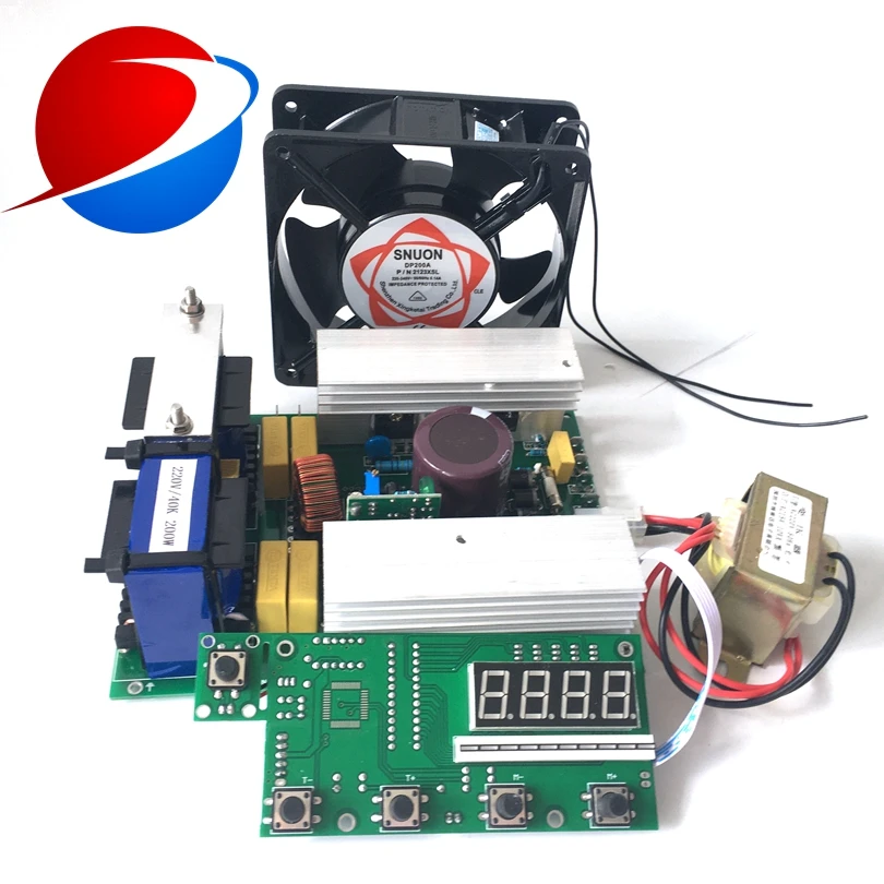 Frequency optional 300W 110V or 220V Ultrasonic generator driver pcb board For Cleaning Parts