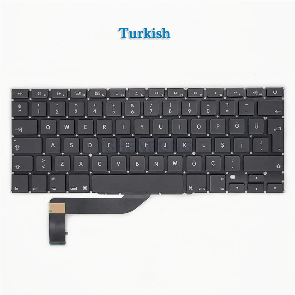 A1398 keyboard for Macbook Pro Retina 15.4 inches laptop MC975