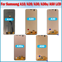 Tested For Samsung A10 A20 A30 A30S A50 OLED LCD Display Touch Screen Digitizer For Samsung A205 A305 A307 A505 LCD
