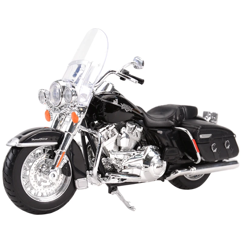 Maisto 1:12 Harley-Davidson 2013 FLHRC Road King Classic Die Cast Vehicles Collectible Hobbies Motorcycle Model Toys