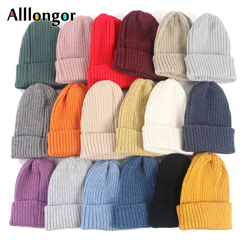 

New Winter Women's Hat Beanie Fashion 2024 Autumn Warm Knitted Hats Ladies Girl Earflap Bonnet Cap Female Skullies Beanies Women