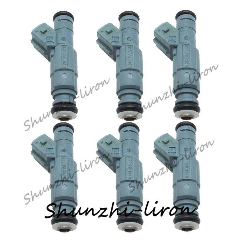 6PCS 0280155830 9186060 420874520 fuel injector for VOLVO S80 / XC70 / S60 / V70 / C70 / S60 2.5L 2.3L