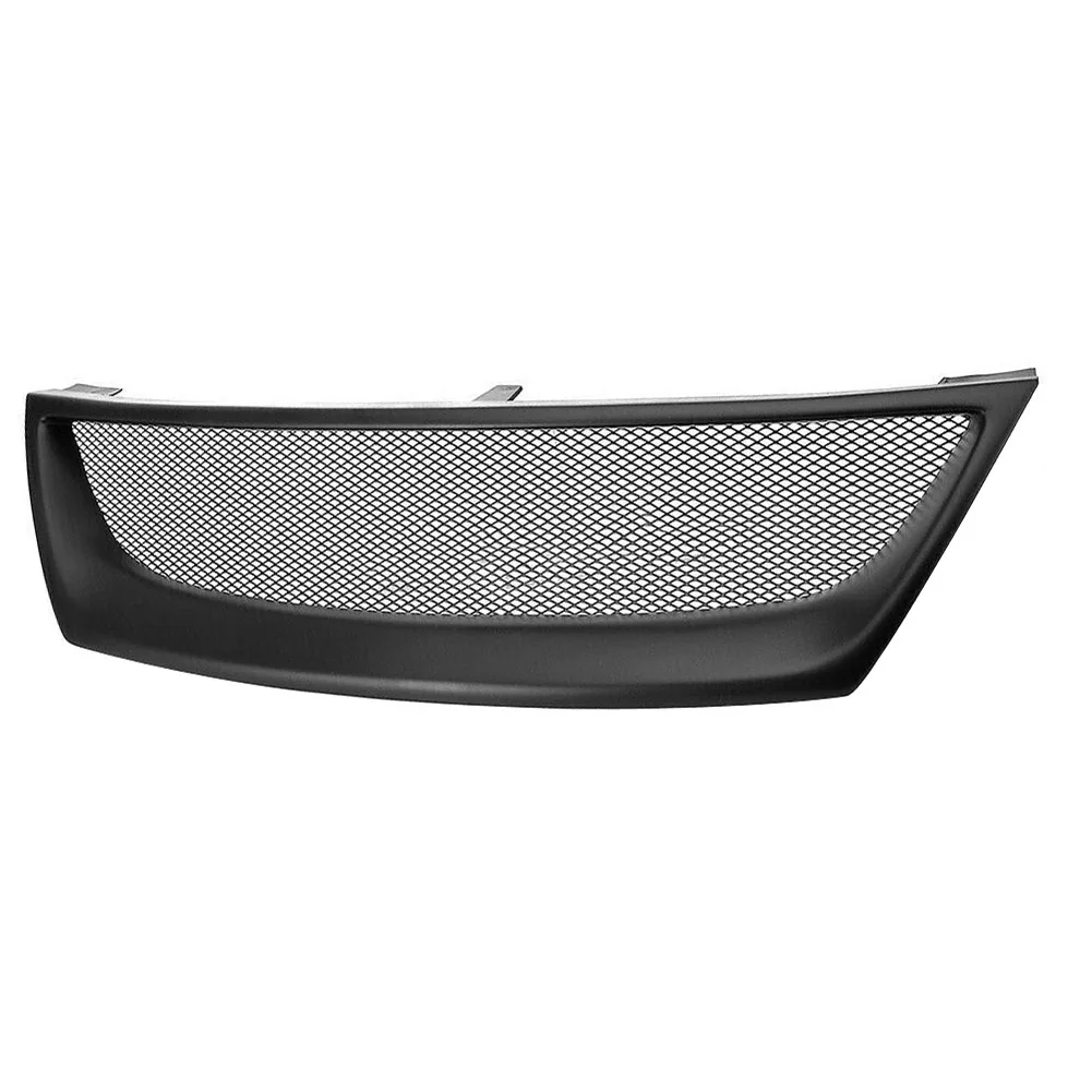 Front Bumper Center Grille Grill Refit For LEXUS GS300 GS350 2006-2008 Matt Black, Carbon Fiber