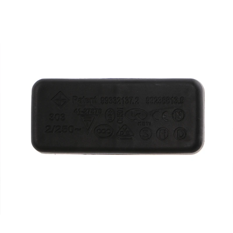 Universal AC 110-250V 2A Inline Lighting Lamp Plastic In Line Cord Rocker Switch