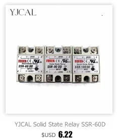Mini Einphasig Solid State Relais SSR Aluminium Kühlkörper Ableitung Heizkörper Neueste Schiene Montieren Für 10A-40A Relais – Detail 9