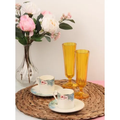 6 piece 2 Person Coffee Cup Presentation Set Tea Coffee Cups Tea Coffee Sets Tea Coffee For Trophy Turkish Tea cup Set Glass