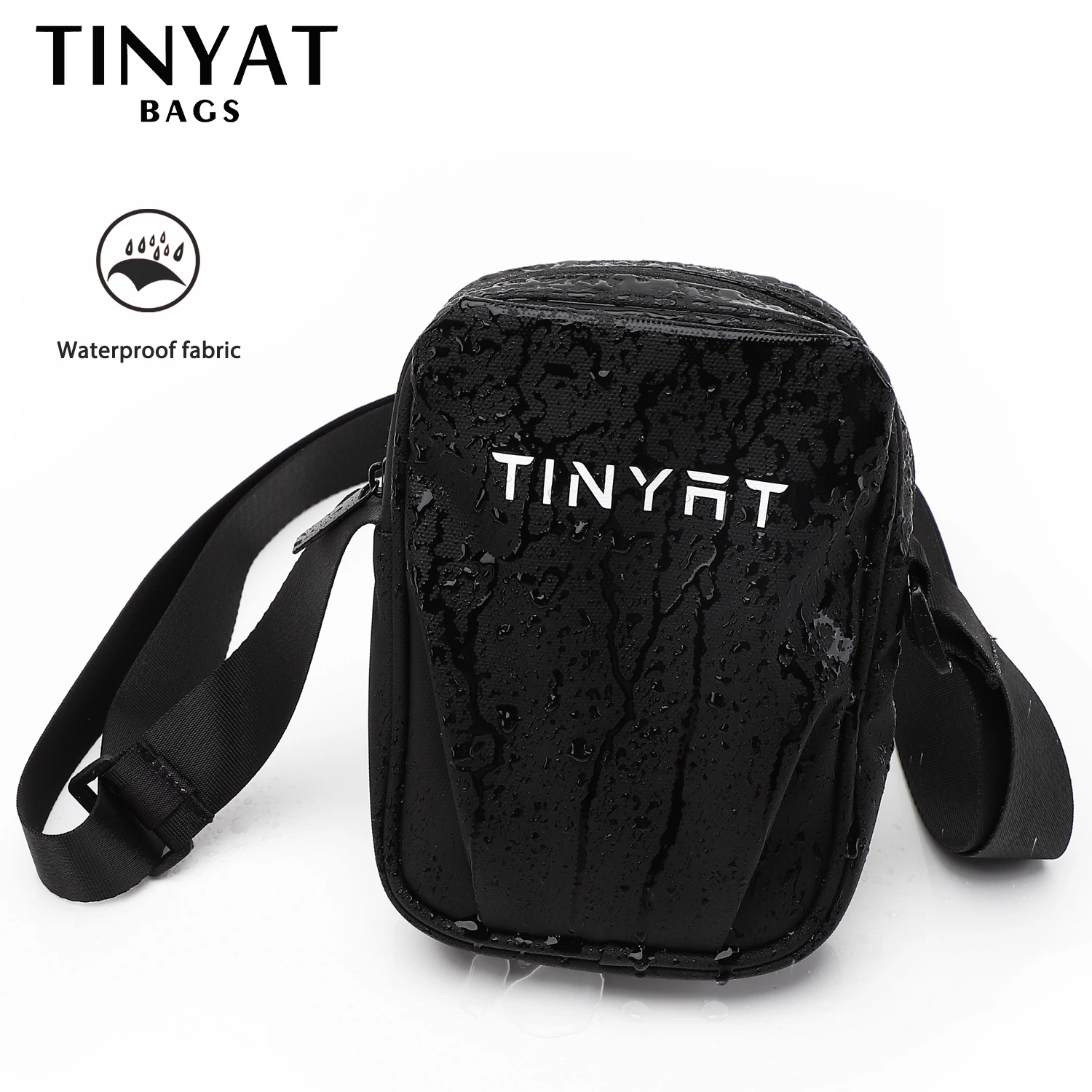 TINYAT-Mini bolso de hombro para hombre y mujer, bandolera pequeña de cuero para adolescentes, bolso para teléfono, bolso informal coreano, 5012