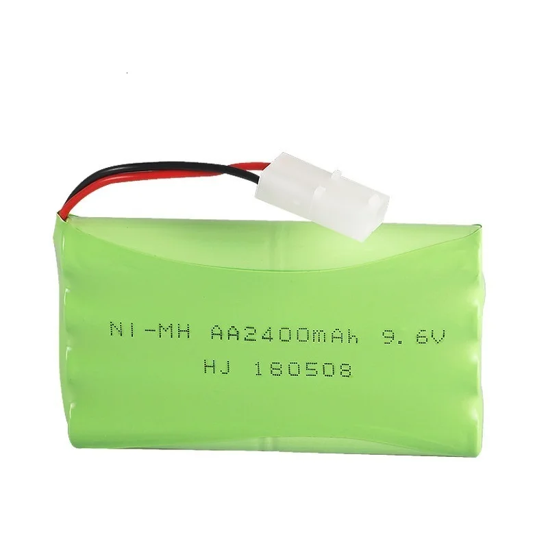 ( H Model ) 9.6v 2400mah NiMH Battery For Rc toy Car Tanks Trains Robot Boat Gun Ni-MH AA 700mah 9.6v Rechargeable Battery 1Pcs