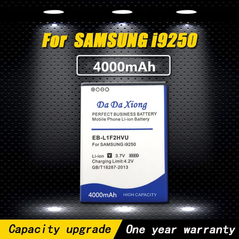 

High Quality 4000mAh EB-L1F2HVU Battery for Samsung Galaxy Nexus Prime GT-I9250 I9250 I515 Phone Bateria