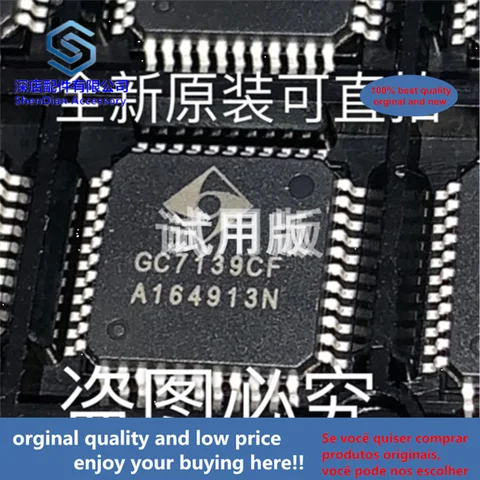 100% 오리지널 및 신규 GC7139CF QFP44 GC7139, 최고의 품질, 5 개