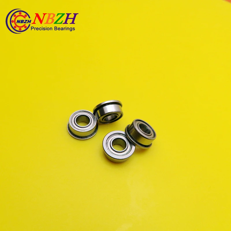 

NBZH Bearing10pcs Stainless Steel 420C 440C Flange Bushing Ball Bearing SF685zz SF685-z SF685 Ssf685zz 5*11*13*5*1 Mm