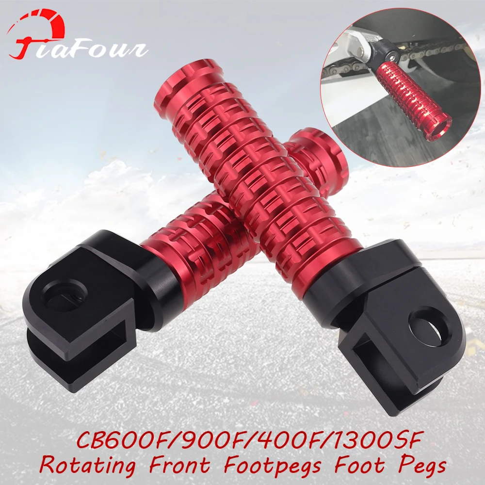 

Подходит для CB 1100 CB1100RS SX CB1300SF CB600F CB900F CBF1000F CBF600 CB400F CB400SF передняя подставка для ног, подножки, педали