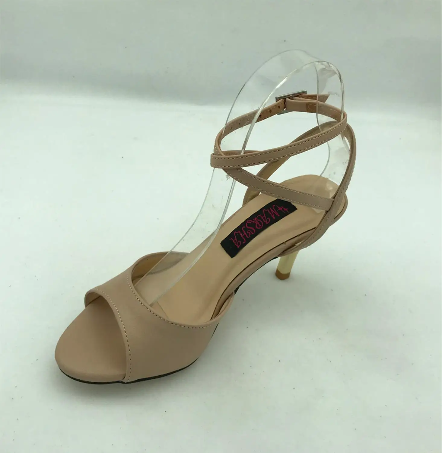 Zapatos de baile de Tango Argentina cómodos y a la moda, zapatos de boda y fiesta para mujer con suela de cuero dura T62102NL