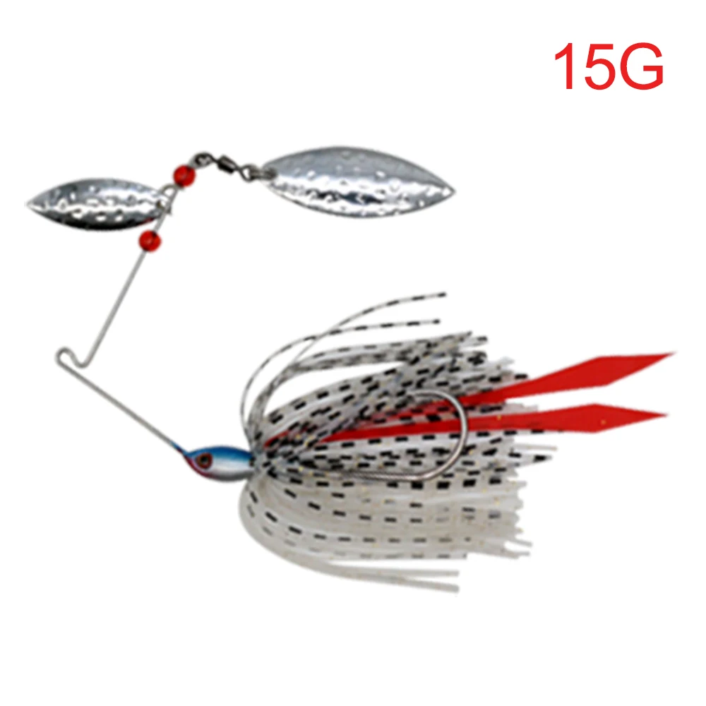 Mycena 16G & 18G & 21G Spinner Aas Bas Jig Chatter Aas Vissen Lokken Chatterbait Vissen Kit wobblers Voor Bass Visgerei