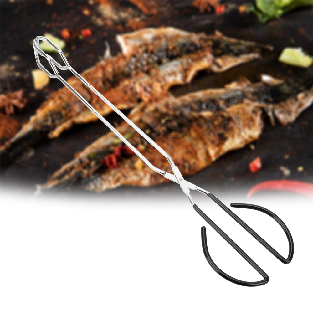 Stainless Steel Barbecue Grill Pliers Carbon Pliers Barbecue Buffet Food Clip BBQ Tongs Kitchen Gadgets Kitchen Accessories