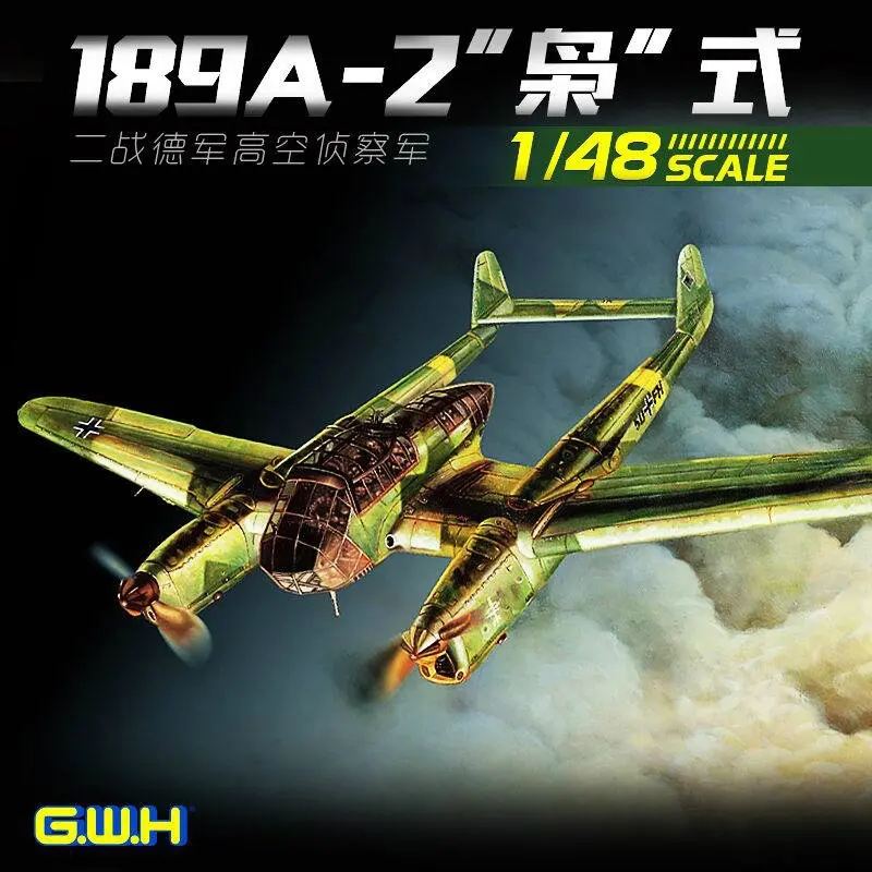 Great Wall Hobby L4803 1/48 WWII GERMAN FW189-A2 - Scale Model Kit