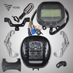 Motorcycle Lx300ac - 6c Instrument Decorative Cover Steering Lamp Bracket Apply for Loncin Voge