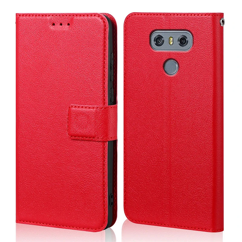 Silicone Flip Case for LG G6 G 6 H870 H873 H870DS Luxury Wallet PU Leather Magnetic Phone Bags Cases for LG G6 with Card Holder