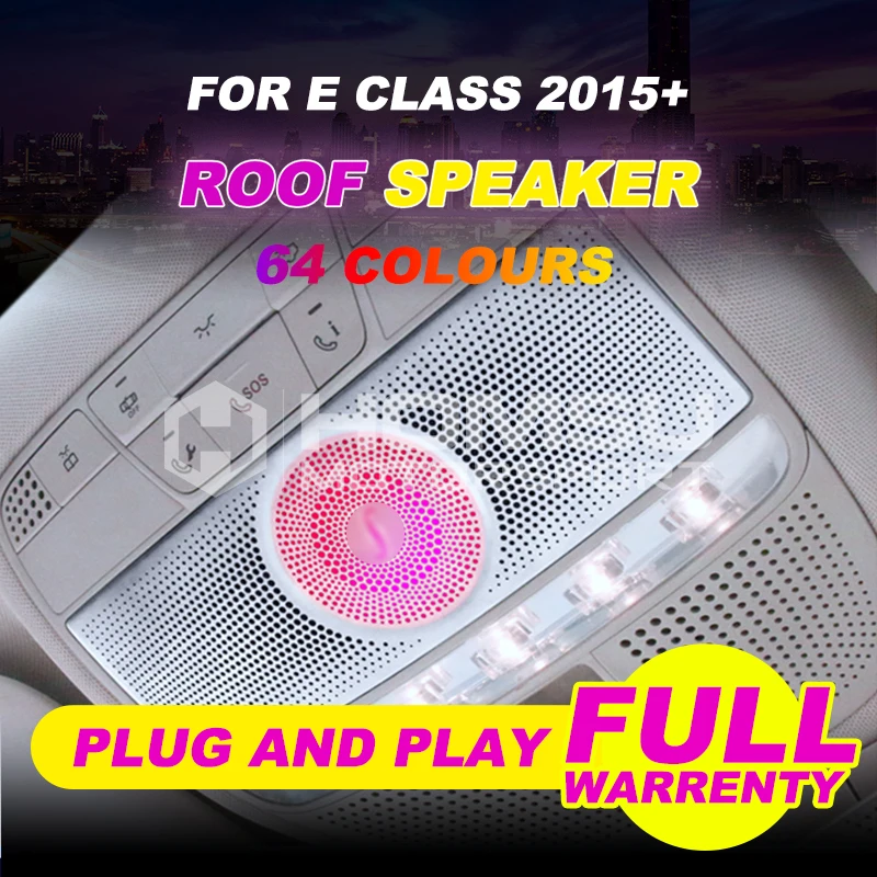 Roof speaker Special for E class w213 interior reading light roof speaker tweeter E200 E300 good sounds speaker cover