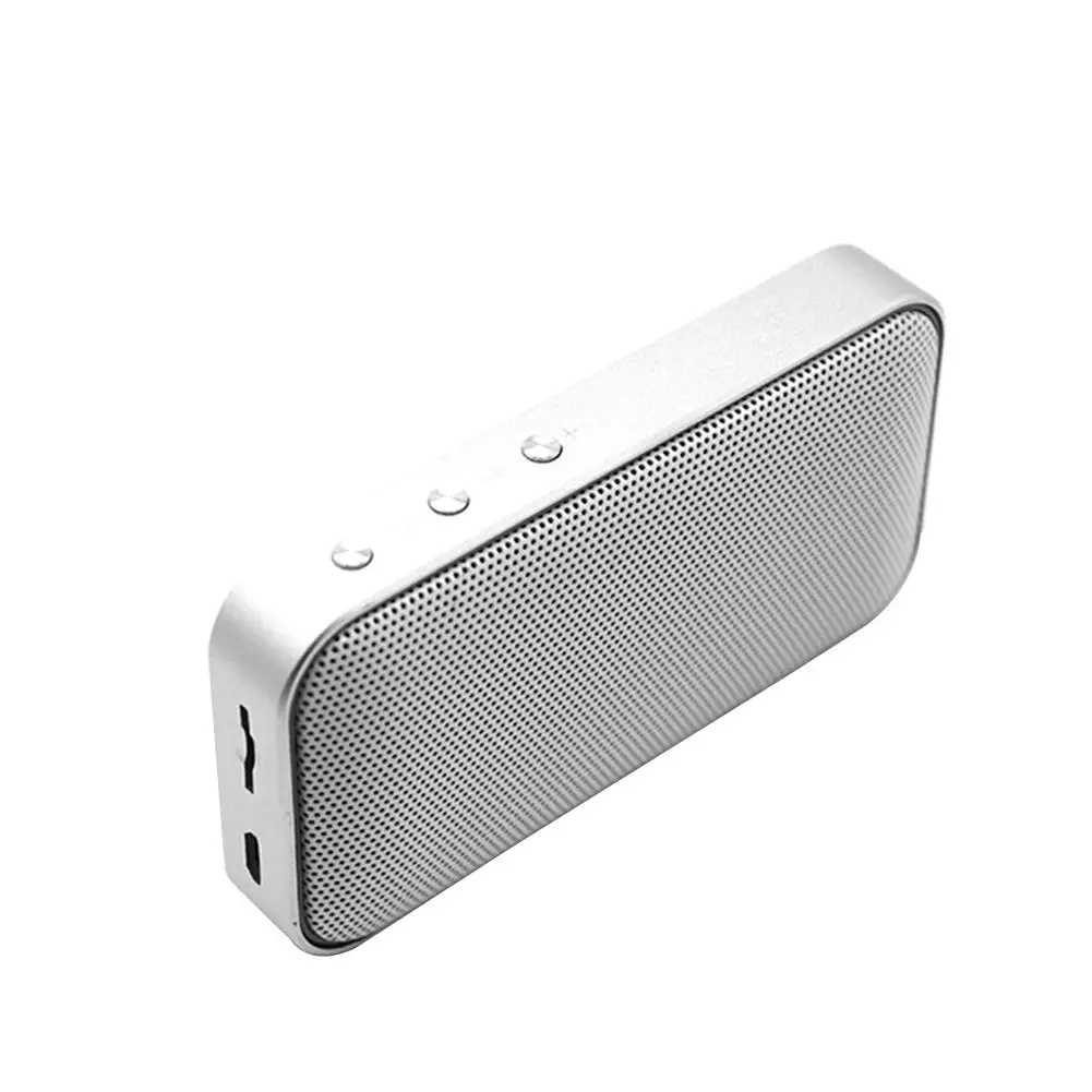 Metal Super Mini Wireless Bluetooth Speaker Portable Small Pocket Size with Selfie Remote Control Microphone Lanyard