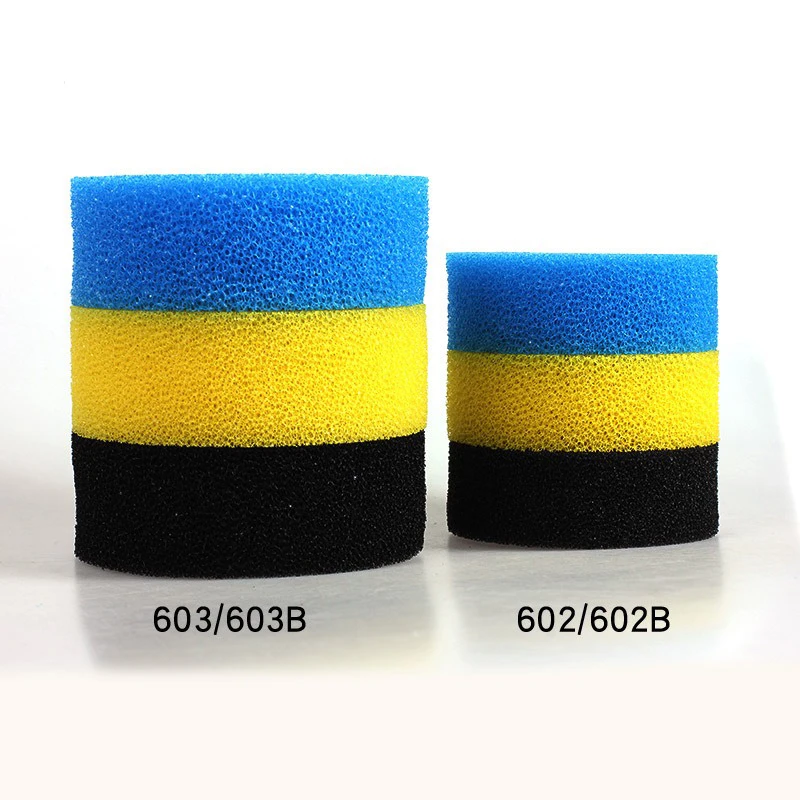 Fish Tank Filter Barrel Replacement Cotton is Suitable for SunSun HW602/602B 603/603B 604/604B Aquarium External Filter Barrel