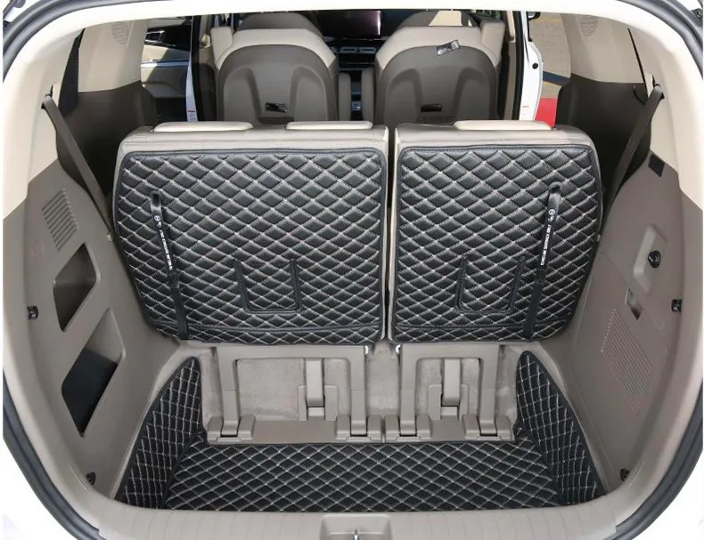 

High quality! Custom car trunk mats for KIA Carnival 7 8 seats 2024-2021 cargo liner boot carpets luggage cover,Free shipping