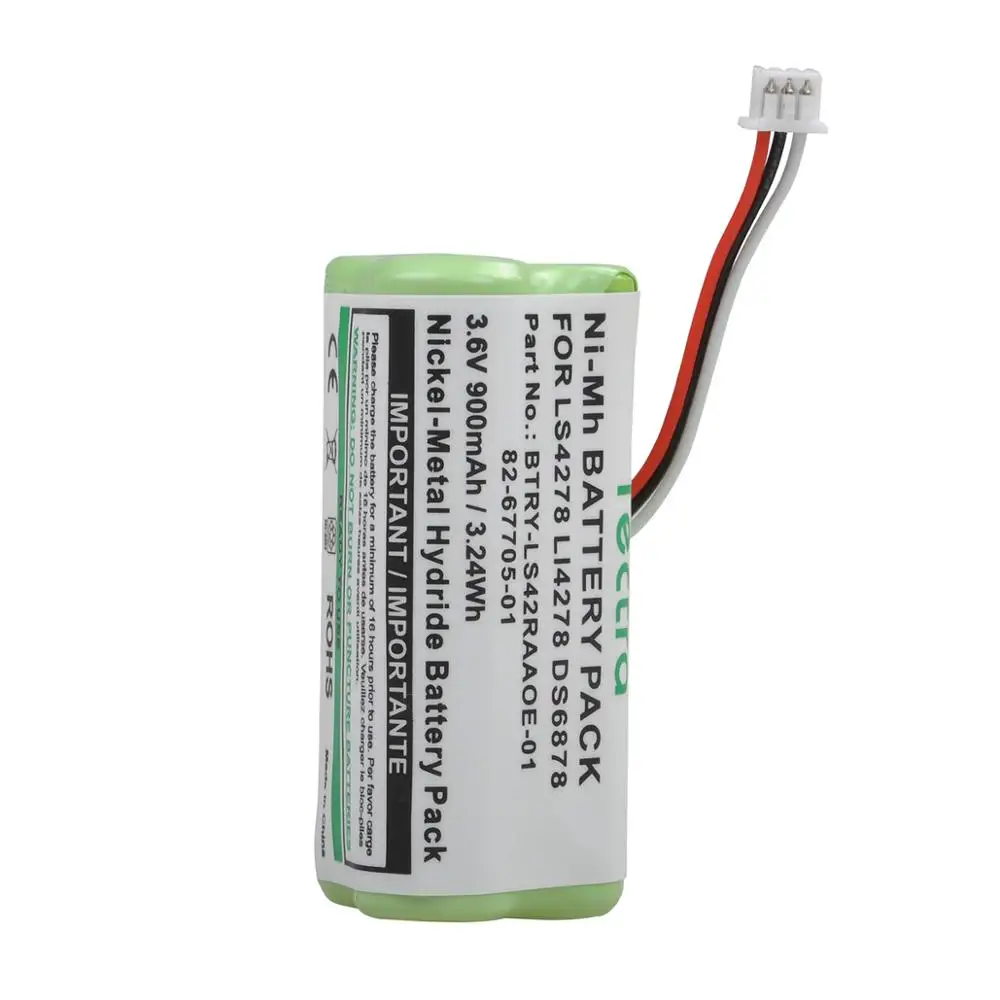 3.6V Ni-MH Replacement Battery for Motorola Symbol LS4278 LS4278-M LI4278 DS6878-DL DS6878-SR Scanner