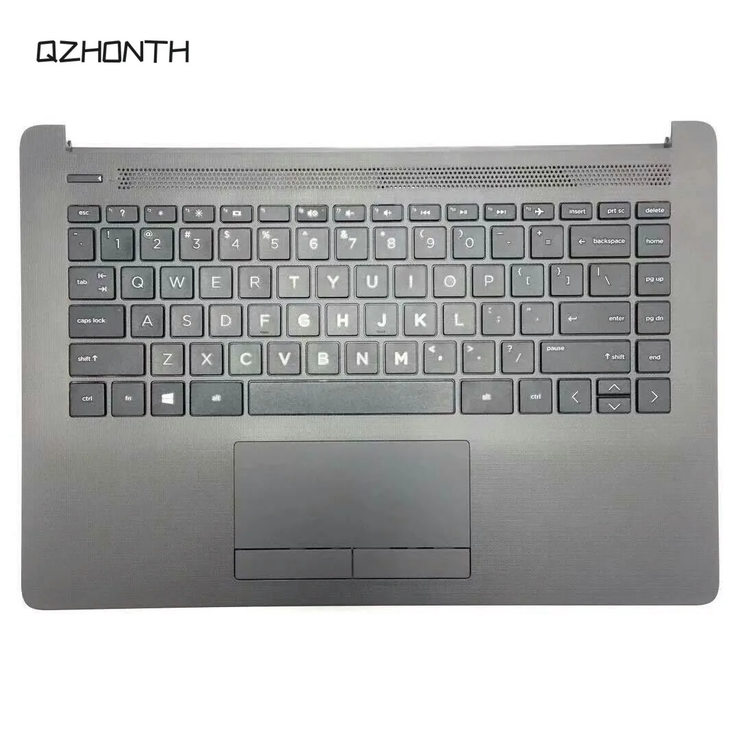 New For HP 240 G7 245 G7 14-CM Palmrest Top Case with Keyboard Touchpad L44060-001