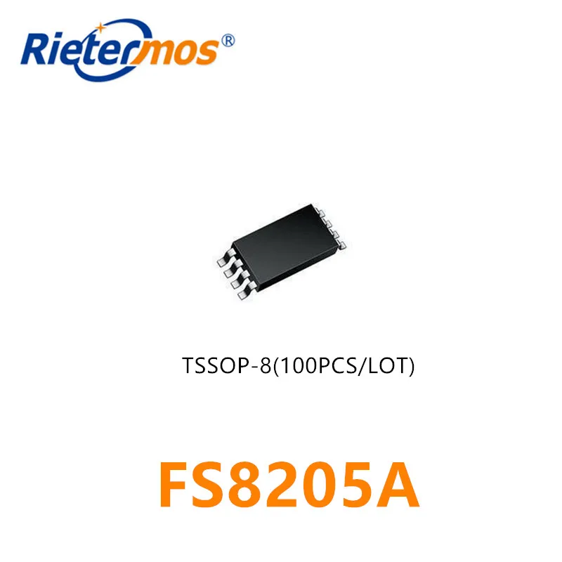 5000PCS  FS8205A FS8205 8205A  S8205A TSSOP8 TSSOP-8 MADE IN CHINA