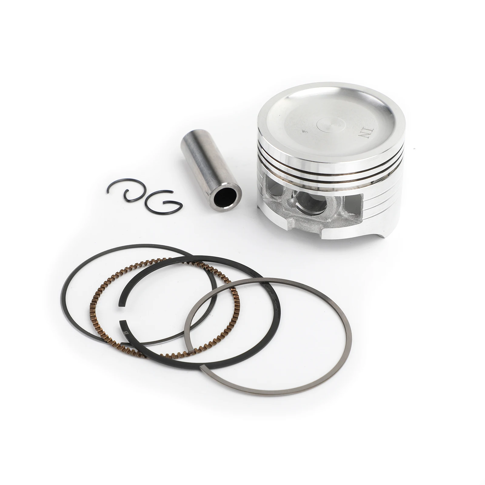 Artudatech 52.4mm Piston Rings Pin Kit For Honda MSX125 Grom Msx Innova Wave 125 2003-2019